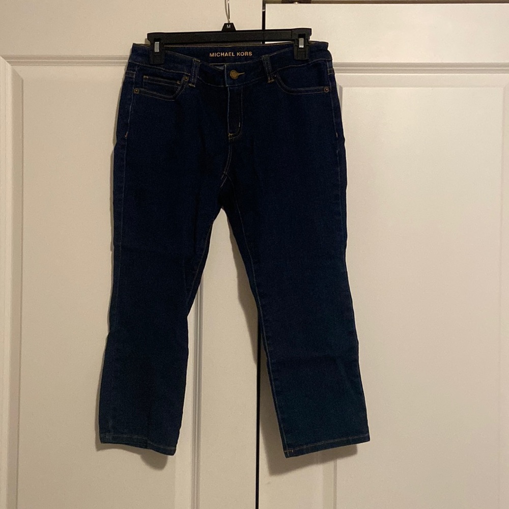 Michael Kors cropped skinny jeans